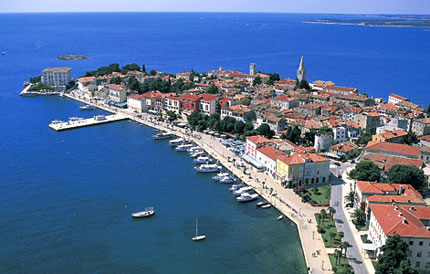 Croazia, Porec la perla dell'Istria. Panorama