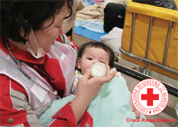 La Croce Rossa raccoglie fondi per il Giappone