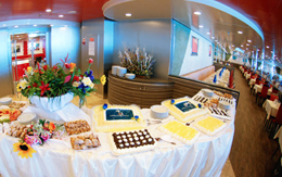 A bordo della Cruise Roma