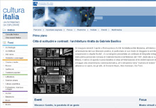 La cultura italiana online