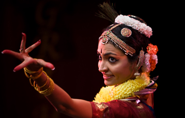 Duetto di danza Bharatanatyam 4 Duetto di danza Bharatanatyam