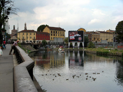 Milano, la darsena di Porta Ticinese