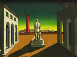 Giorgio De Chirico, Piazza d'Italia.
1950-55
