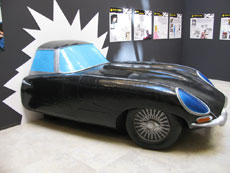 Sotto il Colosseo con Lucrezia Borgia e Diabolik 1 L'auto di Diabolik