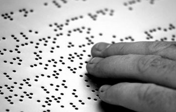 Leggere in braille