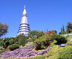 Thailandia Doi Inthanon (2565 metri), il monte più alto della Thailandia