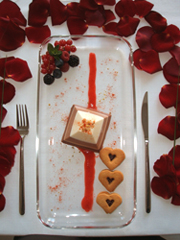 Il dessert proposto dal Centurion Palace Hotel di Venezia 
