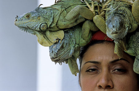 Istmo di Tehuantepec, Juchitˆn de Juarez. Donna zapoteca. <br />