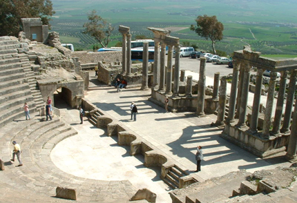 Dougga è il sito archeologico romano meglio conservato, inserito nel patrimonio Unesco 