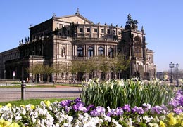 Dresda, Teatro Semperoper. Foto di Christoph Münch