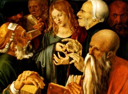 Albrecht Dürer, Cristo tra i dottori, 1506