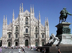 Milano, piazza Duomo