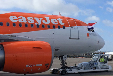 EasyJet inaugura la nuova base ad Amsterdam