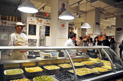 Il banco della pasta fresca a Eataly