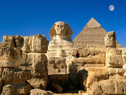 Le Piramidi e la Sfinge, simboli dell'Egitto nel mondo