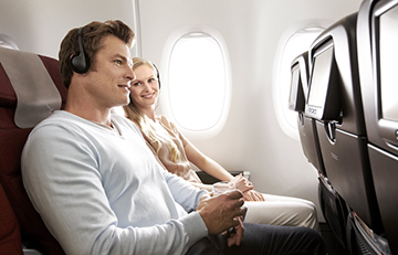 Intrattenimento a bordo, Emirates al primo posto