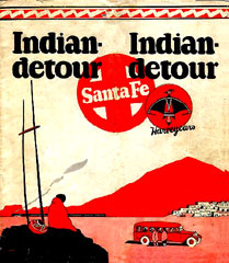 Una delle prime brochure Indian Detour