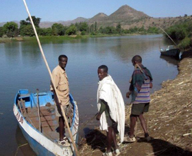 Le acque del Lago Tana