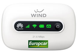 Viaggiare connessi con Europcar e Wind
