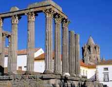Portogallo Impronte romane a Evora