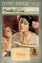 Sant'Ambrogio nelle distillerie Branca 4 Un calendario del 1904