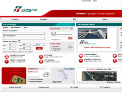 Homepage del sito delle Fs