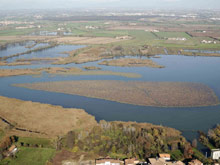 Fiume Mincio in Lombardia