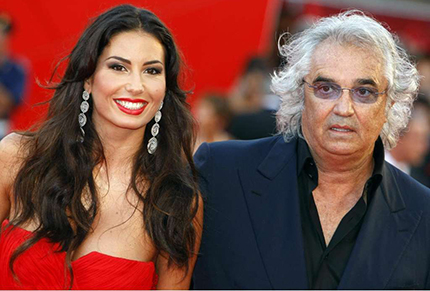 Flavio Briatore ed Elisabetta Gregoraci