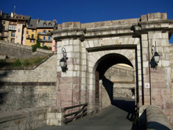 La porta del Forte di Briançon (Foto: Graziano Capponago del Monte)