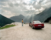 Una fotografia per le vittime del terremoto 4 Vittore Fossati. Passo del Maloja