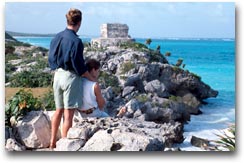 Yucatán Tulum e il mare caraibico