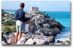  Yucatán Tulum e il mare caraibico