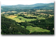 Paesaggio dell'alta Maremma Toscana