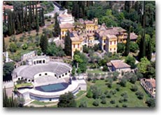 Il Vittoriale, la Cittadella rinascimentale vista dall’alto