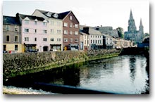 Il fiume Lee e la Cattedrale di Cork