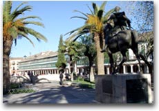 Monumento al conquistatore Diego de Almagro