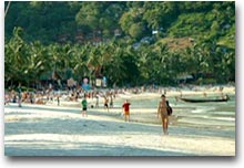 Koh Phangan Hat Rin, la spiaggia più turistica