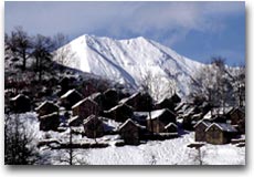 Alpeggio di Corte Bué innevato