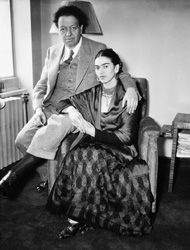 Frida Kahlo, oltre il mito 1 Insieme a Diego Rivera a Città del Messico nel 1939