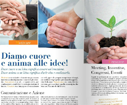 Il catalogo si presenta come un magazine