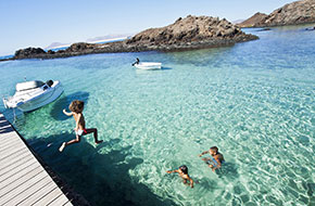 Un tuffo nel mare di Fuerteventura