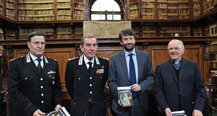 Dario Franceschini, Mons. Nunzio Galantino e Gen. Leonardo Gallitelli