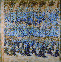 Giacomo Balla, Bambina che corre sul balcone, olio su tela, 125x125 cm, 1912. Milano, Galleria d'Arte Moderna, Collezione Grassi. Photo copyright Comune di Milano