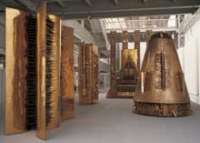 Le forme del mito: Il potere (Agamennone), L'ambizione (Clitennestra), La macchina (Egisto), La profezia (Cassandra), 1983 © Carlo Orsi
