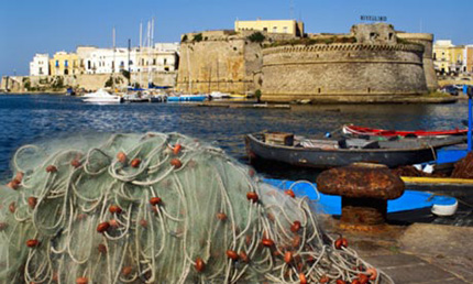 Gallipoli e il porto vecchio. Foto: Andrea Pistolesi/Getty Images