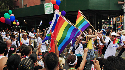 Nella Grande Mela, orgoglio gay moltiplicato per cinque