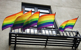 Stonewall Inn, simbolo delle rivolte della fine degli anni '60 per l'affermazione dei diritti civili degli omosessuali.  Photo: Malcolm Brown