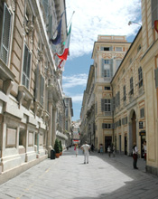 Genova, via Garibaldi