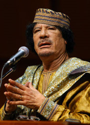 Muammar Gheddafi