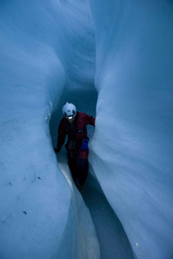 Ghiacciaio Morteratsch in Svizzera